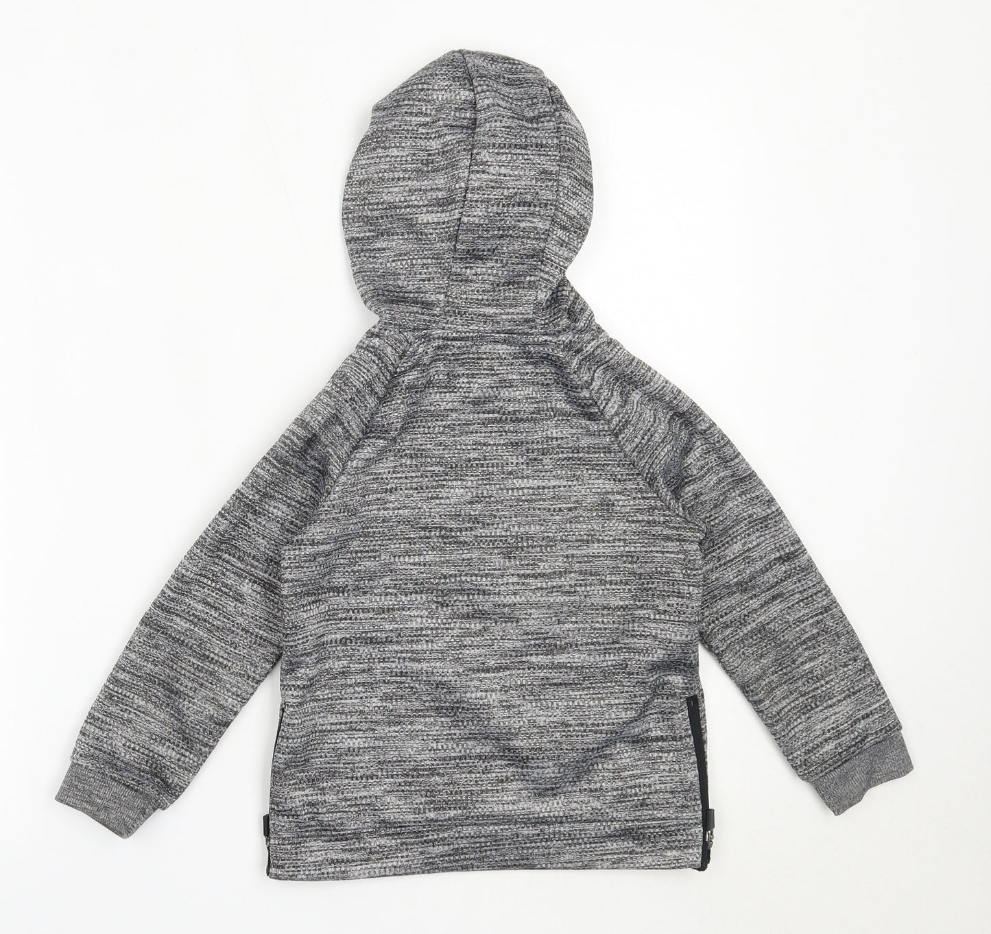 Primark Boys Grey  Polyester Pullover Hoodie Size 5-6 Years