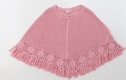 NEXT Girls Pink  Acrylic Shawl/Wrap Scarves & Wraps One Size