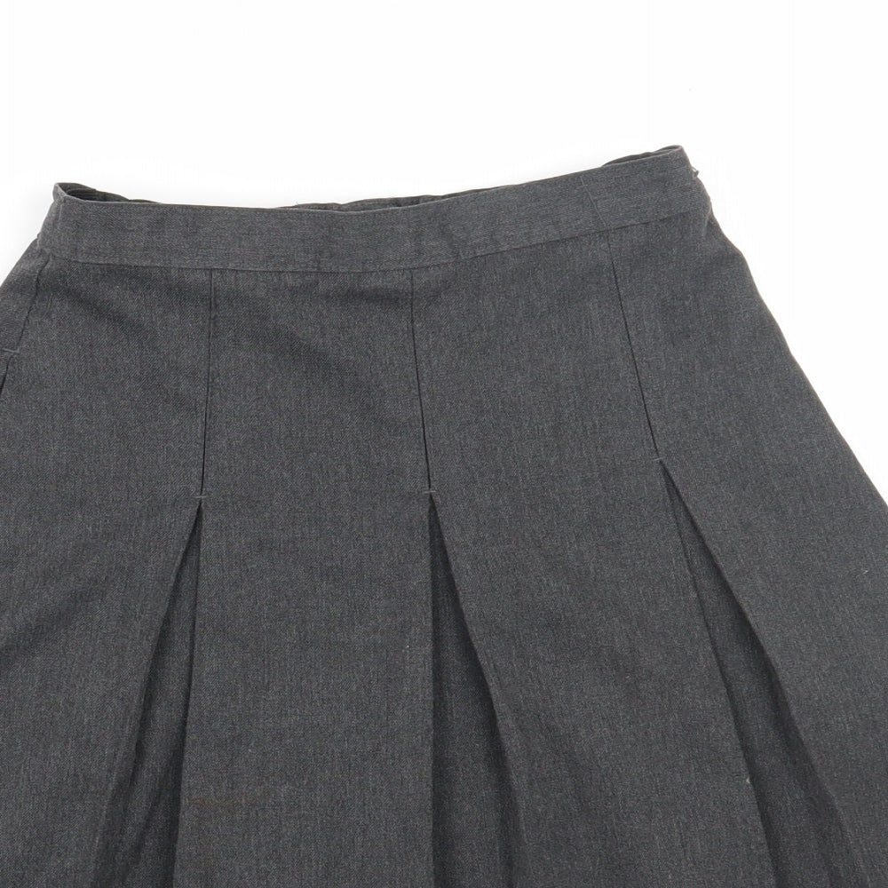 Grey pleated school 2024 skirt size 12