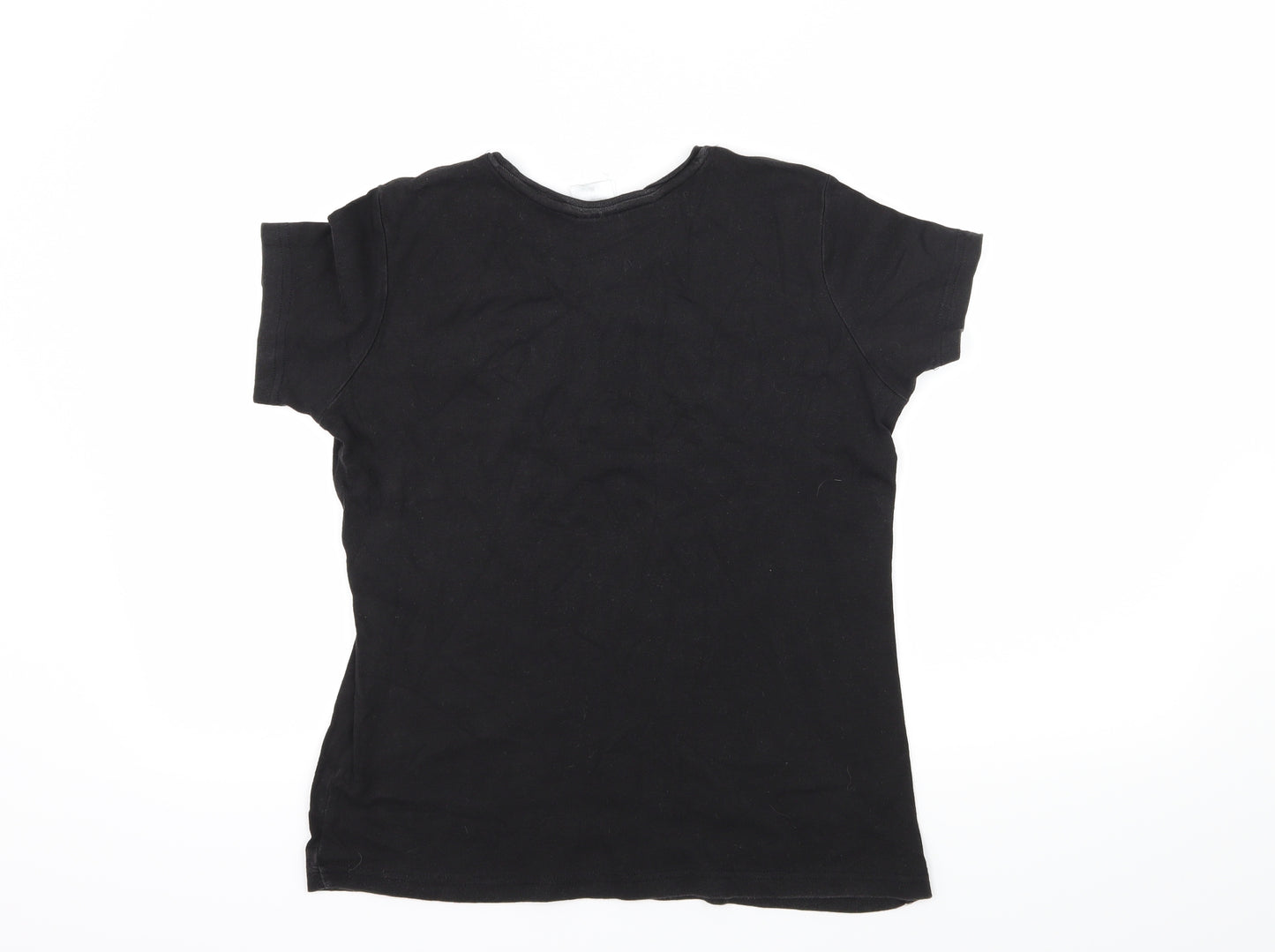 Stedman Womens Black   Basic T-Shirt Size M  - established 1997