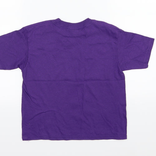 Delta Girls Purple  Jersey Basic T-Shirt Size 5 Years  - Touchdown
