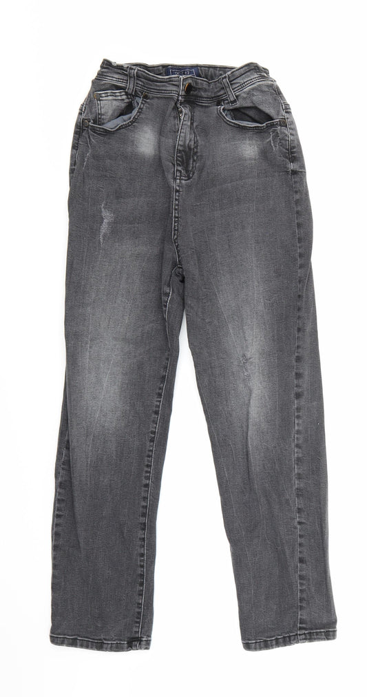 NEXT Boys Grey  Denim Straight Jeans Size 10 Years