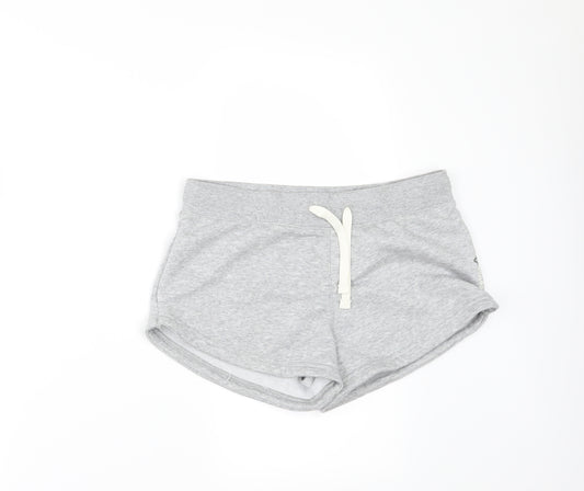 Reebok Womens Grey   Sweat Shorts Size S