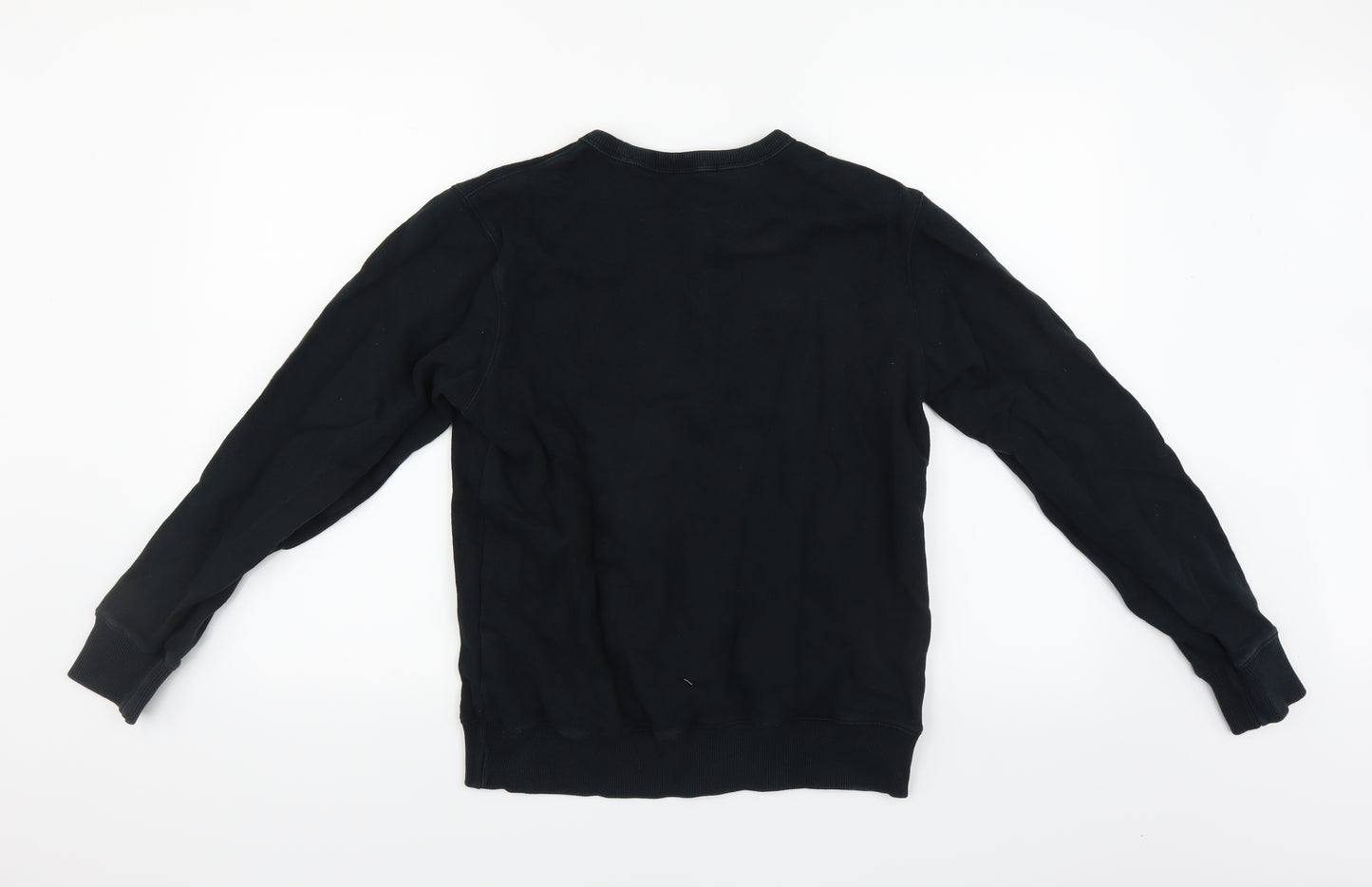 Bossini Womens Black   Pullover Sweatshirt Size S
