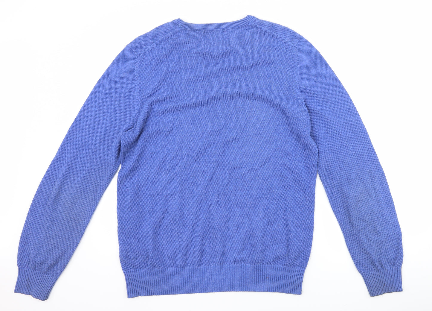 Guide London Mens Blue   Pullover Jumper Size M