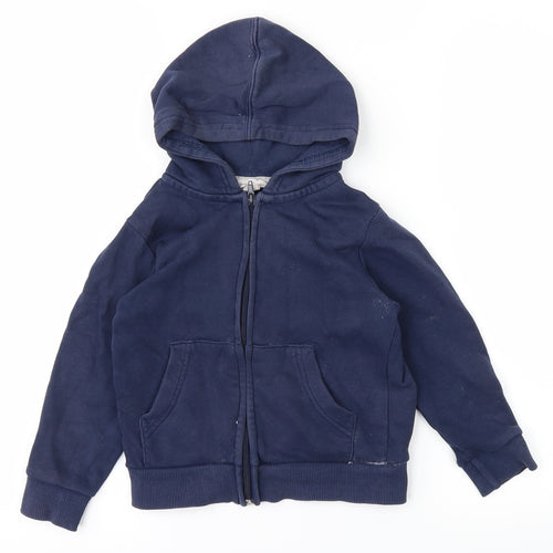 H&M Boys Blue   Pullover Hoodie Size 2-3 Years