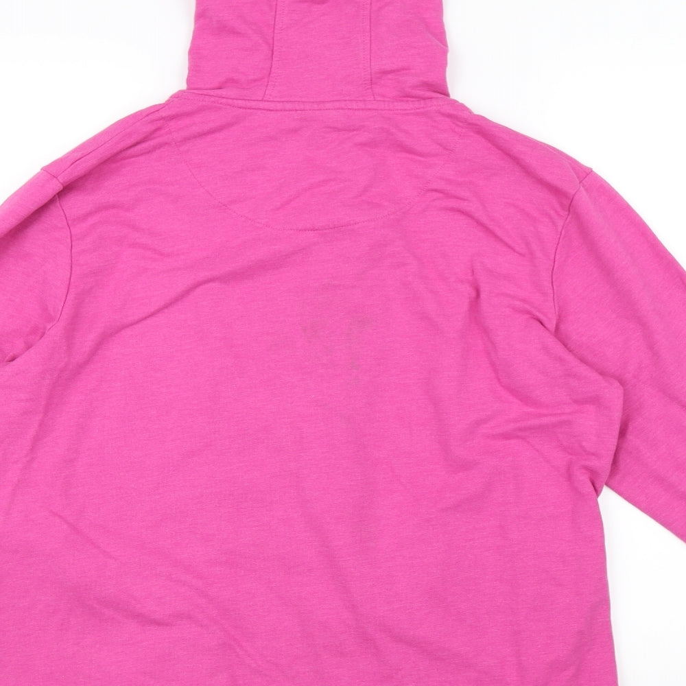 Crivit Womens Pink   Full Zip Hoodie Size 18