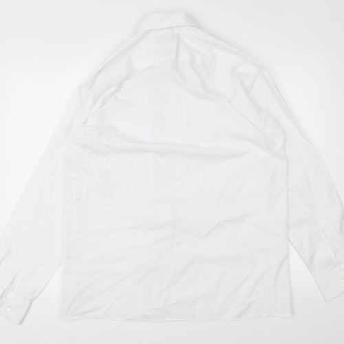 Peter England Mens White    Dress Shirt Size 15.5