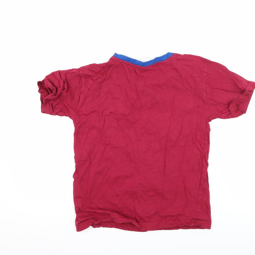 FC Barcelona Boys Purple   Basic T-Shirt Size 8-9 Years  - FC Barcelona