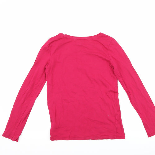 Gap Girls Pink   Basic T-Shirt Size 10-11 Years