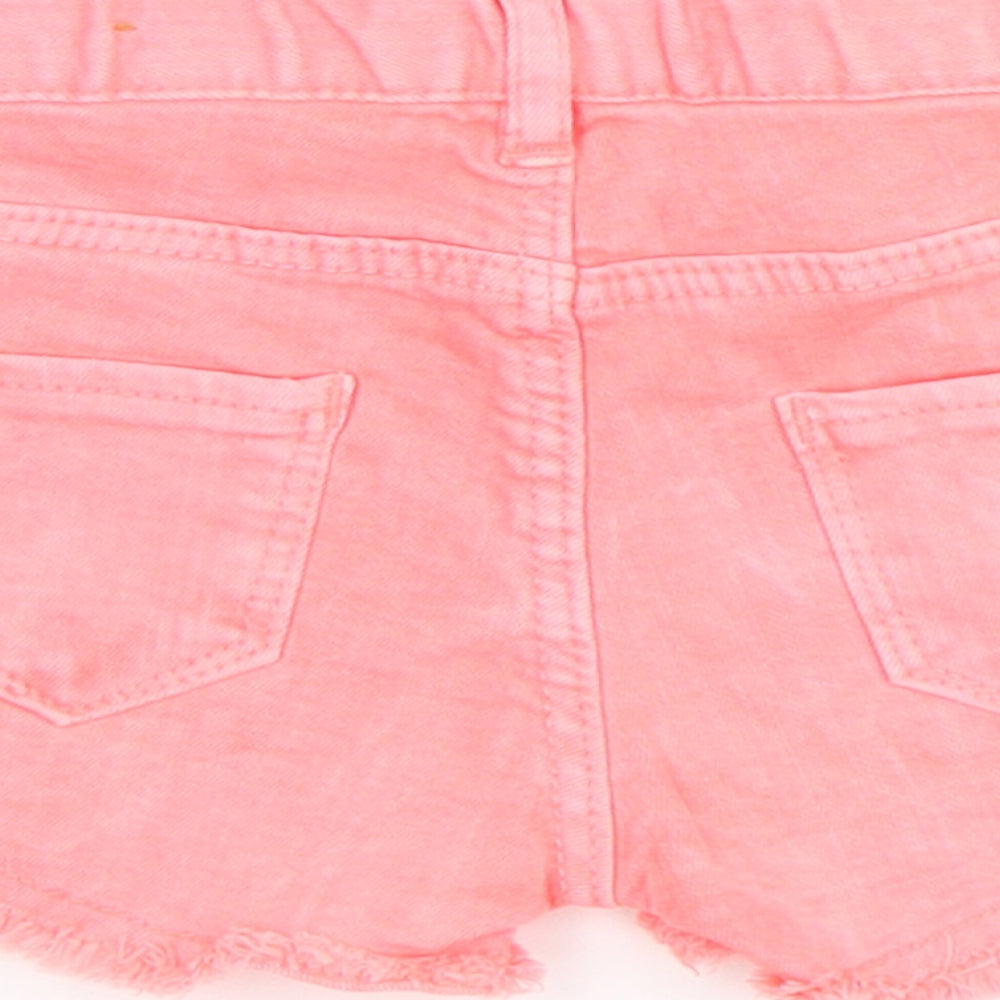 Zara Girls Pink   Cropped Trousers Size 18-24 Months  - Shorts
