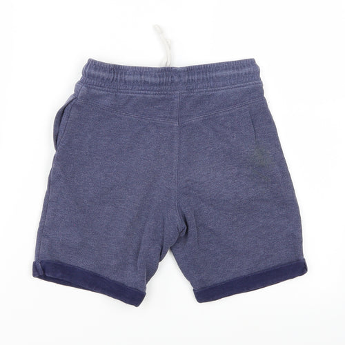 Marks and Spencer Boys Blue  Jersey Sweat Shorts Size 8-9 Years