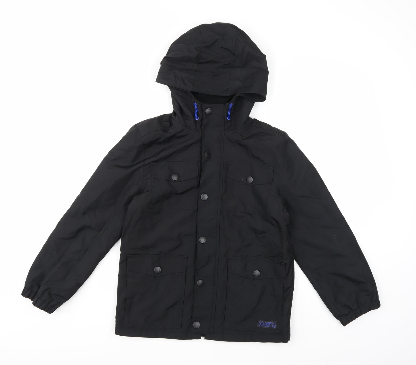 Gap Boys Black   Rain Coat Coat Size 10-11 Years