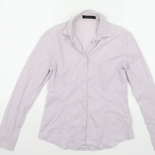 G2000 Womens Grey   Basic Button-Up Size 6