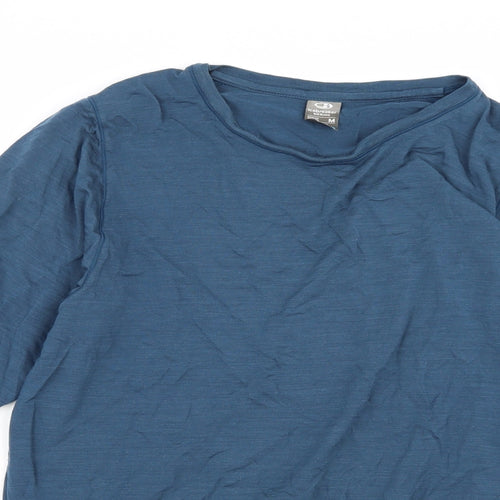 Icebreaker Womens Blue   Basic T-Shirt Size M