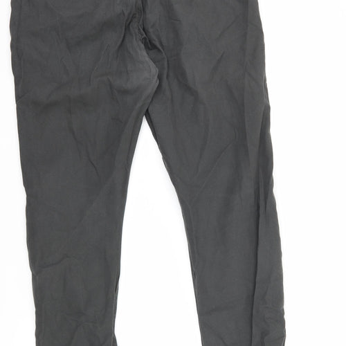 H&M Mens Grey   Trousers  Size 33 L30 in