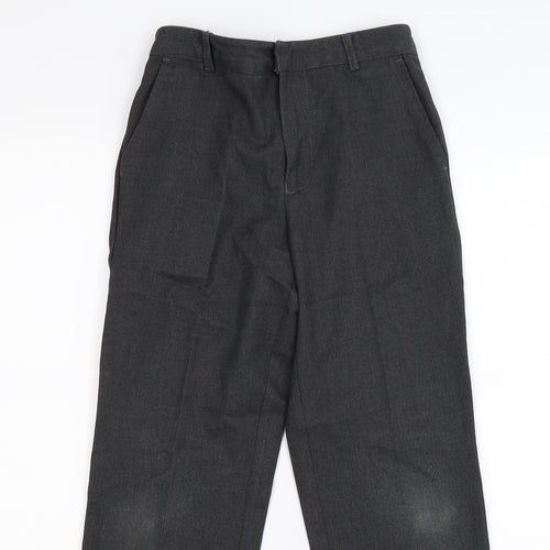 david luke Boys Grey   Dress Pants Trousers Size 11-12 Years