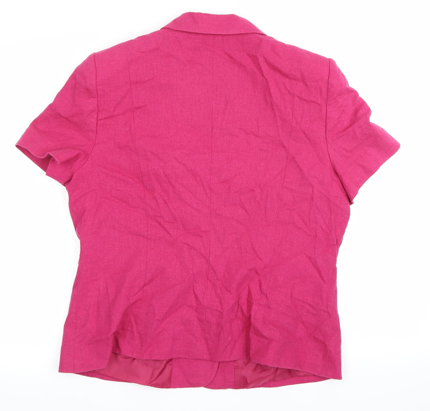 BHS Womens Pink   Jacket Blazer Size 16