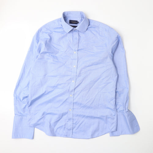 Osborne Mens Blue    Dress Shirt Size 16.5