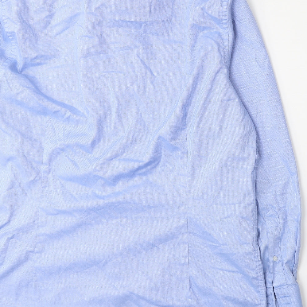 Osborne Mens Blue    Dress Shirt Size 16.5