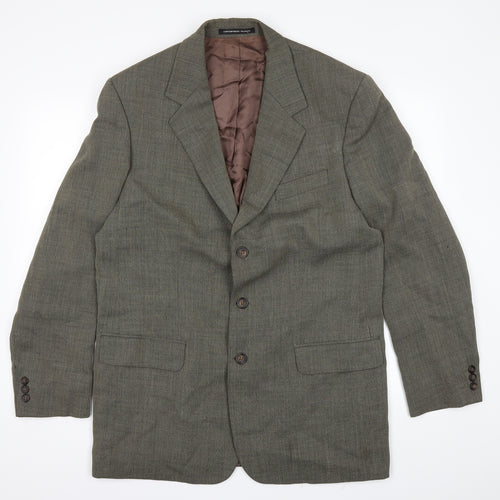 Burton Mens Green   Jacket Suit Jacket Size 42