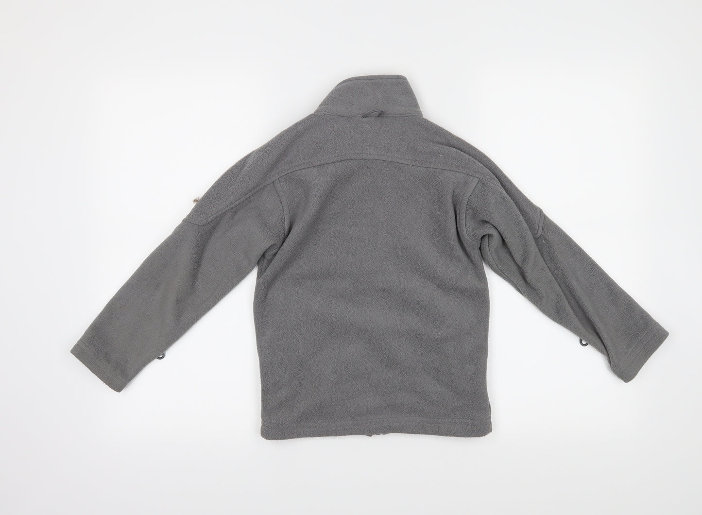 Trespass Boys Grey   Full Zip Sweatshirt Size 5-6 Years