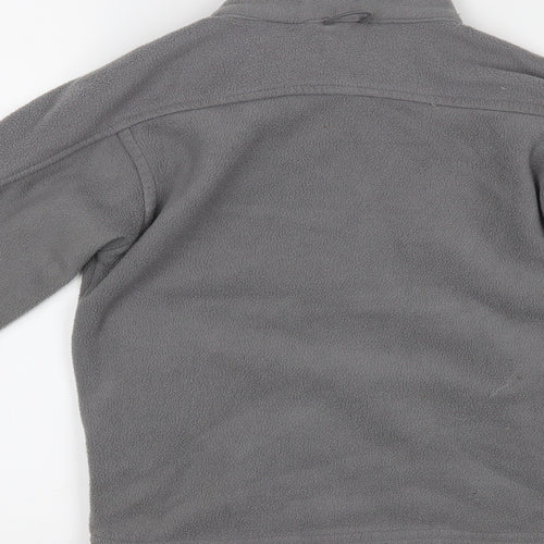 Trespass Boys Grey   Full Zip Sweatshirt Size 5-6 Years