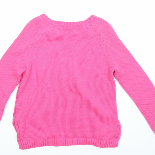 Marks and Spencer Womens Pink   Pullover Jumper Size 8
