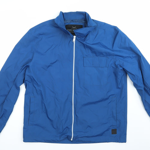 Threadbare Mens Blue   Anorak Jacket Size 2XL
