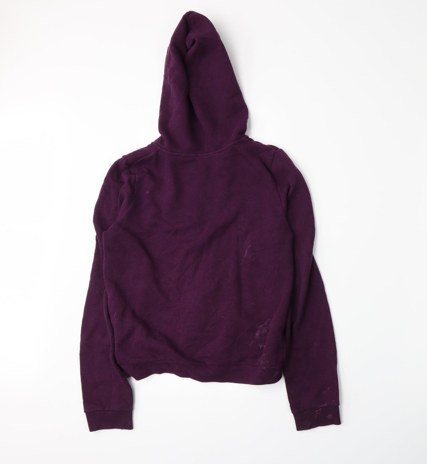 H&M Girls Purple  Jersey Full Zip Hoodie Size 12-13 Years