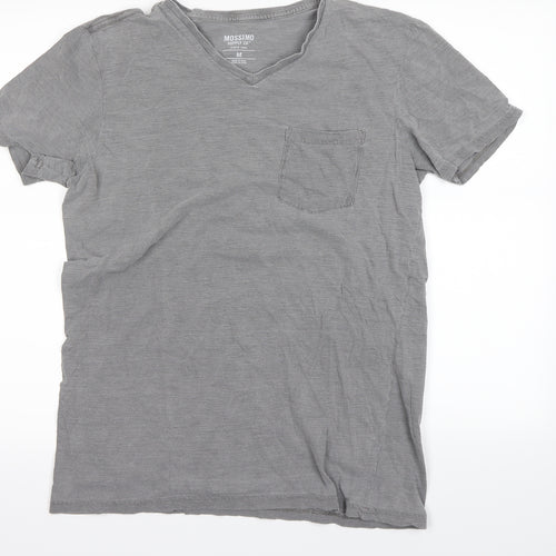 Mossimo Womens Grey   Basic T-Shirt Size M