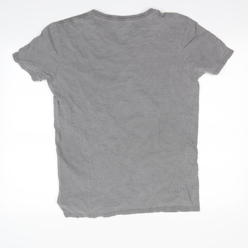 Mossimo Womens Grey   Basic T-Shirt Size M