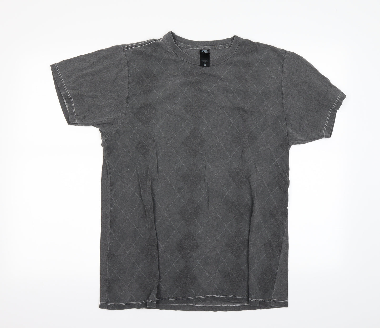 Alternative Mens Grey    T-Shirt Size L