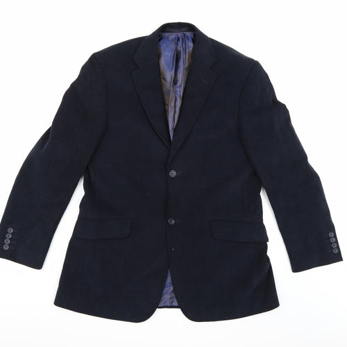 Ultimo Mens Blue   Jacket Suit Jacket Size 40