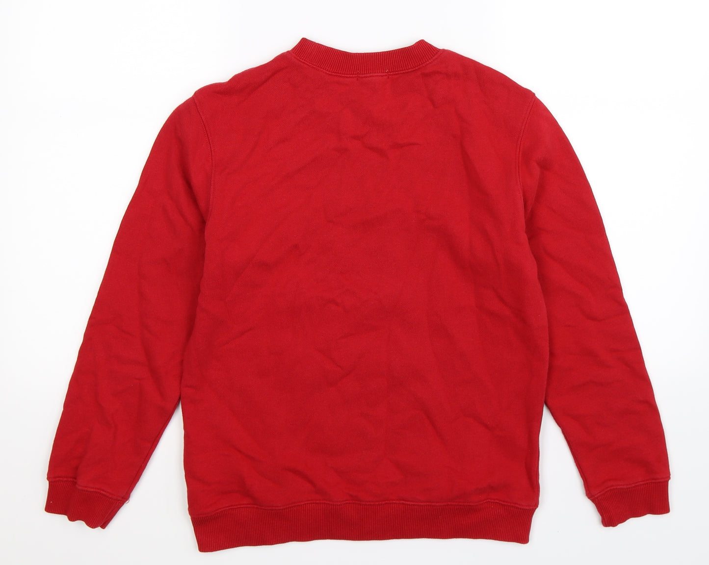 Bossini Boys Red   Pullover Sweatshirt Size 10 Years