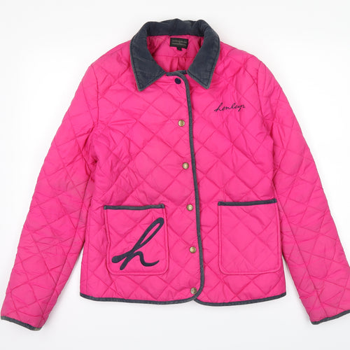 Henley Womens Pink   Jacket  Size 10