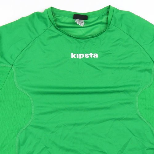 Kipsta Mens Green    T-Shirt Size L