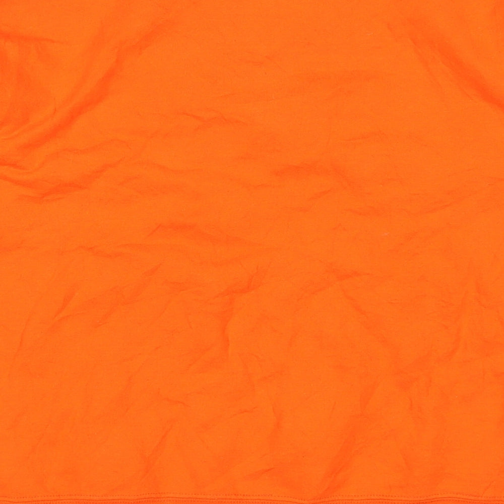 Hanes Womens Orange   Pullover Jumper Size S