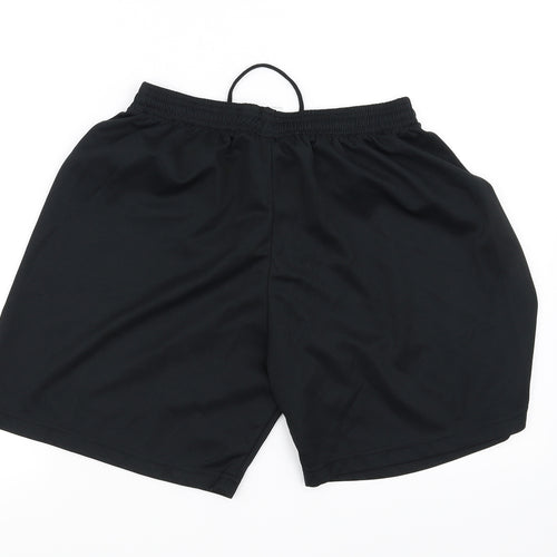 Preworn Mens Black   Sweat Shorts Size 34 in