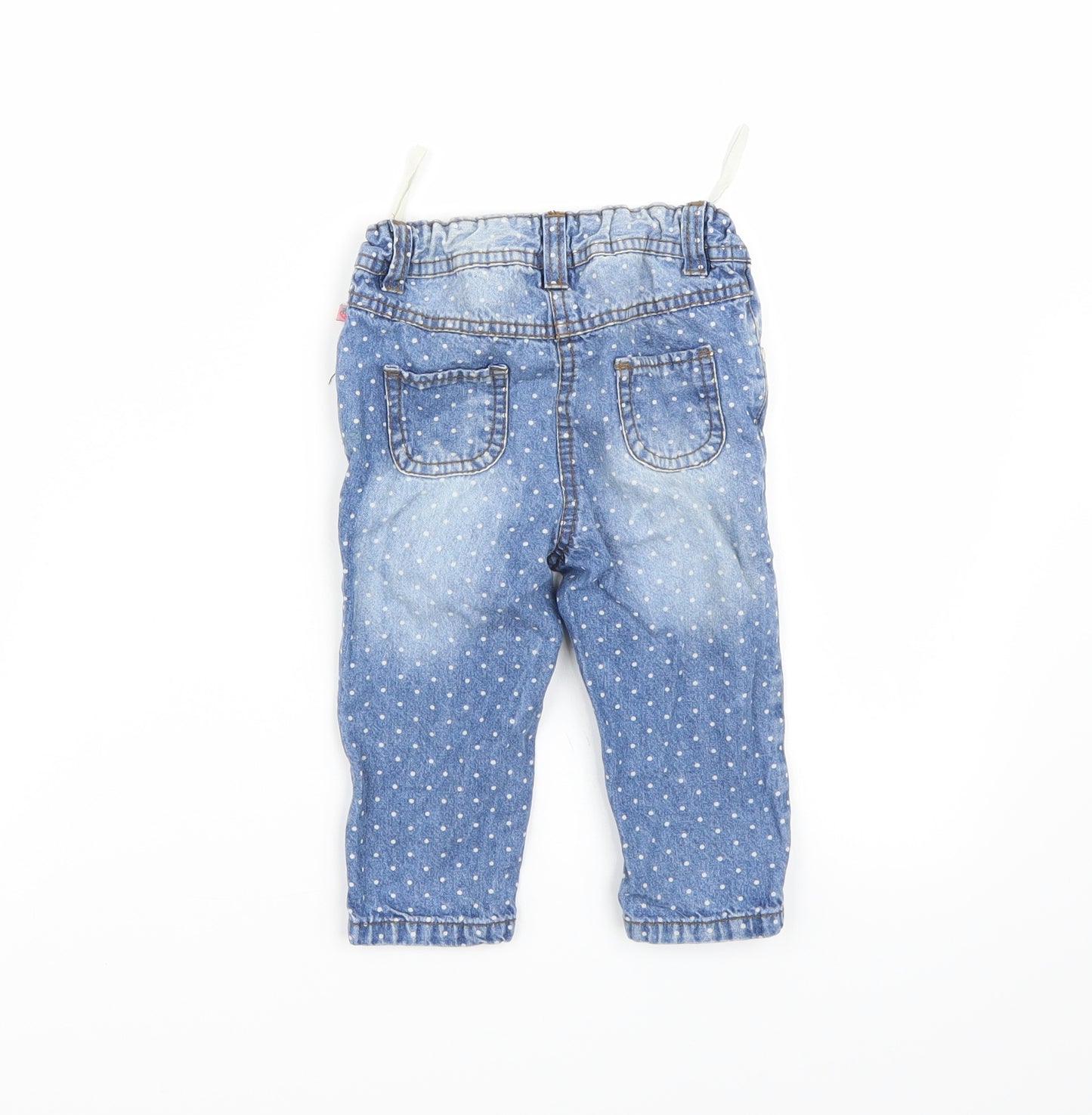 Ergee Girls Blue   Capri Jeans Size 9-12 Months