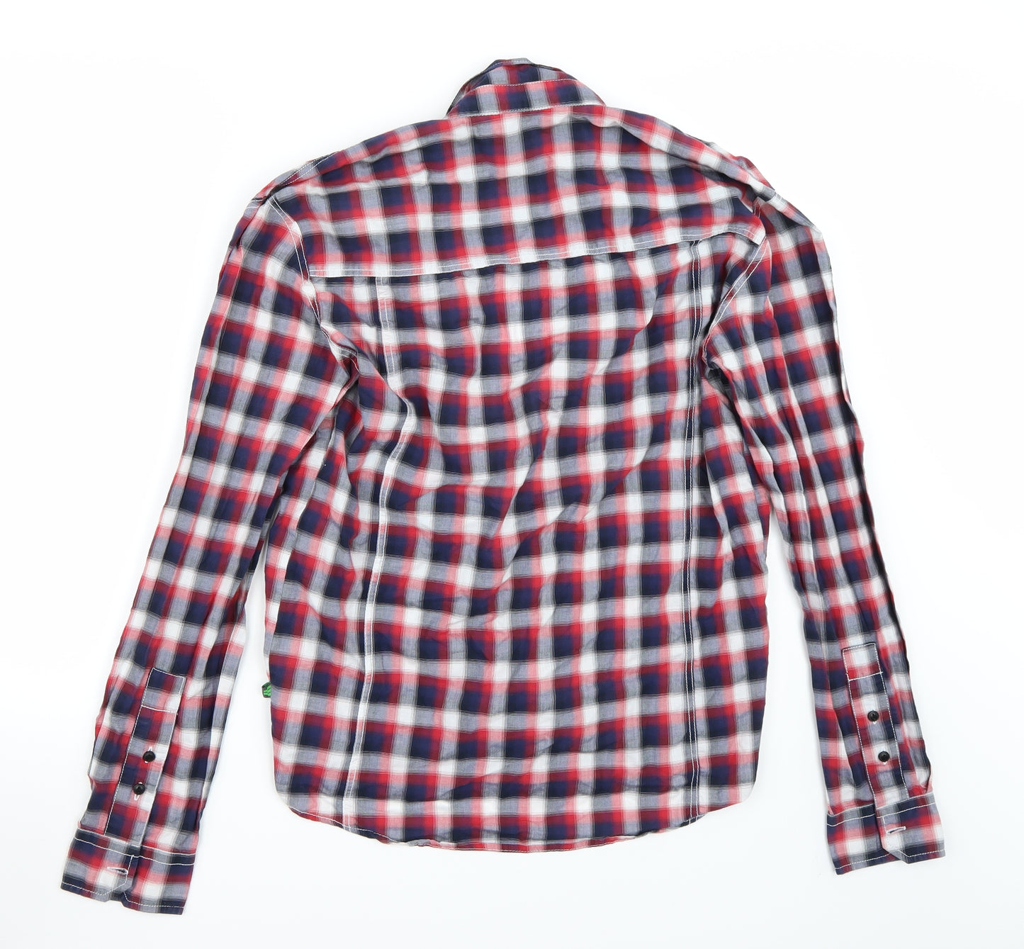 Gio-Goi Womens Red   Basic Button-Up Size M