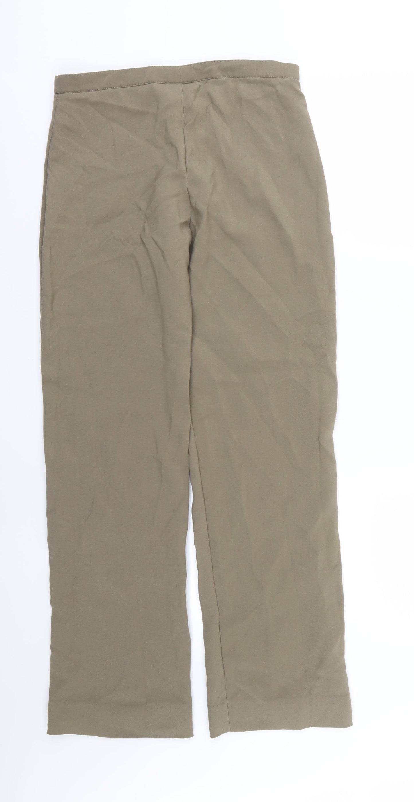 SPLASH Womens Brown  Rayon Trousers  Size 30 in L30 in