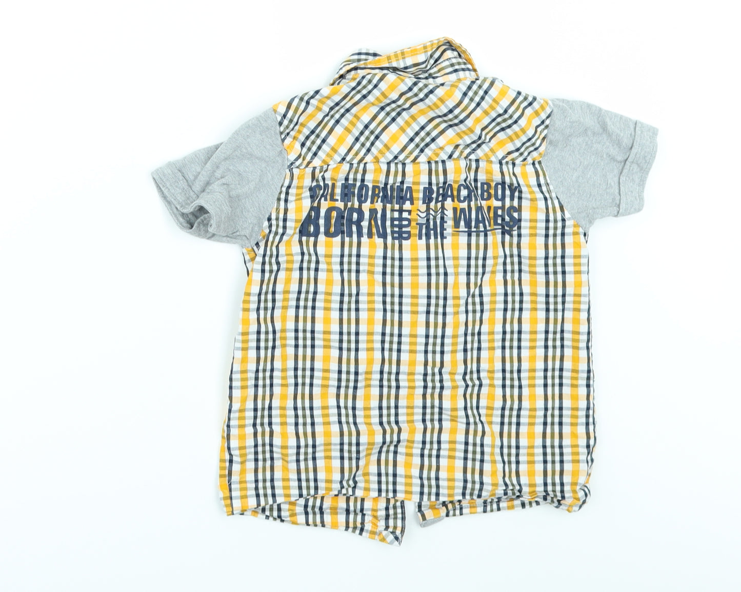 Topolino Boys Multicoloured Check  Basic Button-Up Size 6-7 Years
