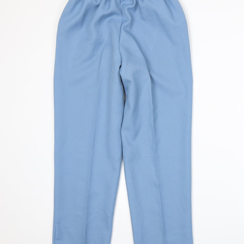 Alfred Dunner Womens Blue   Trousers  Size 8 L25 in