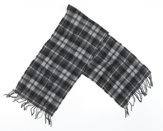 Scottish Experience Unisex Black Plaids & Checks  Scarf  One Size