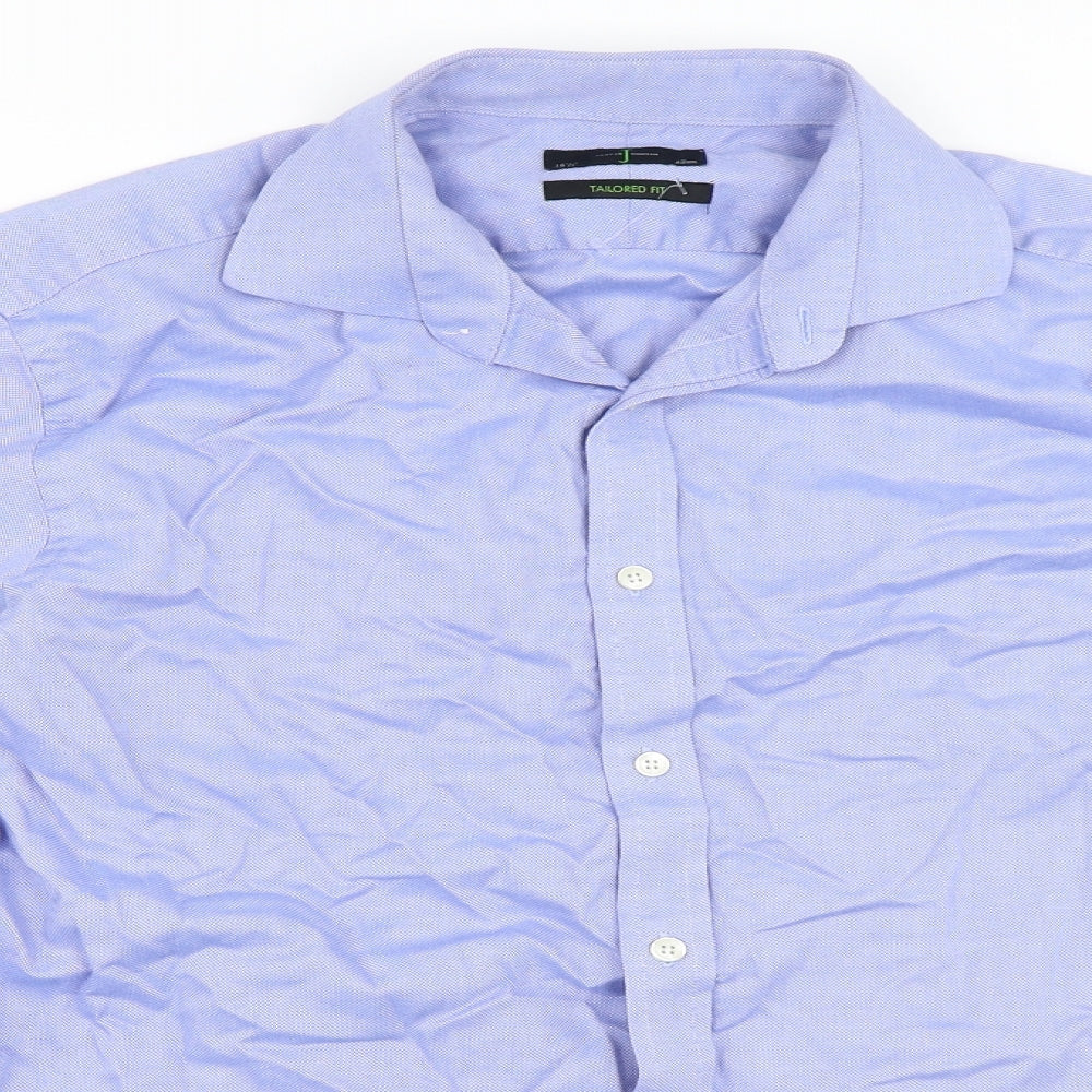 Jasper Conran Mens Blue    Dress Shirt Size 16.5