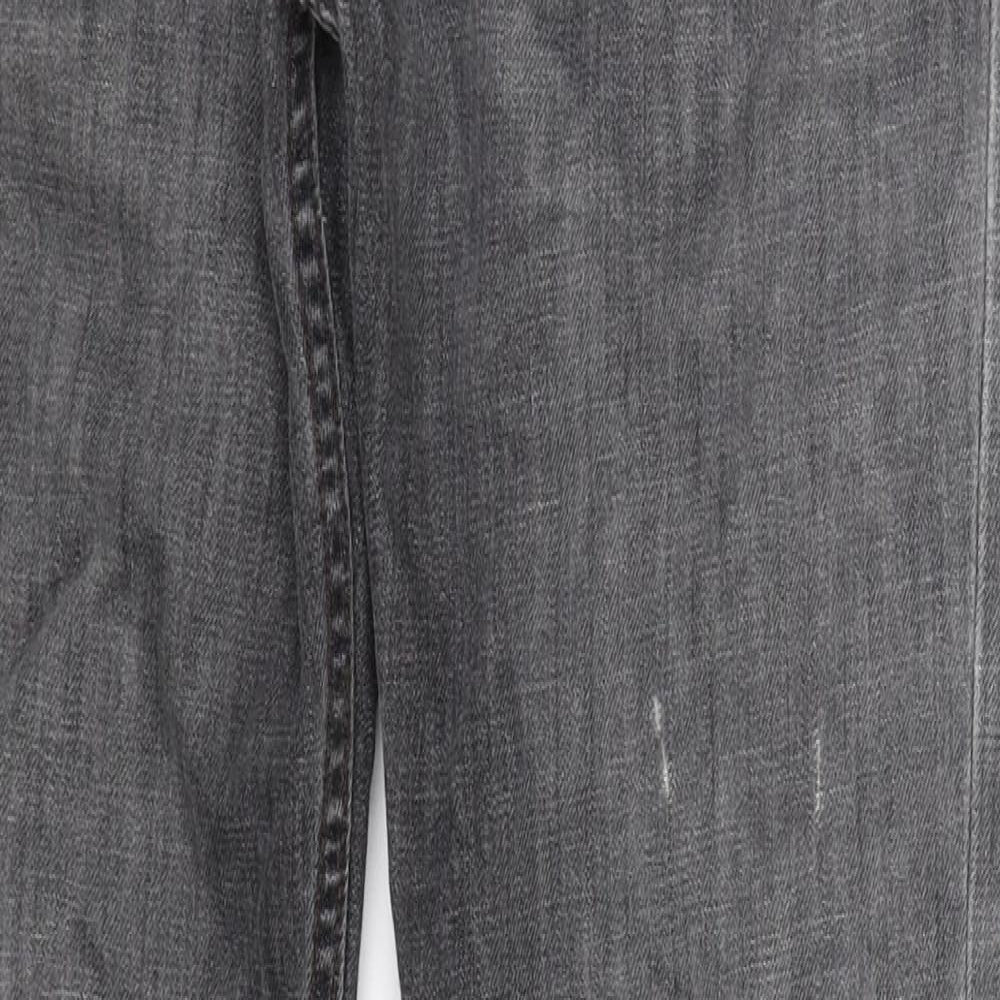 Ralph Lauren Mens Grey  Denim Straight Jeans Size 30 L32 in