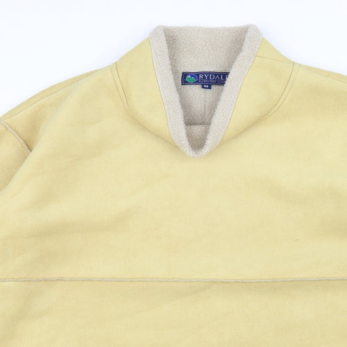 Rydale Mens Yellow   Pullover Jumper Size M