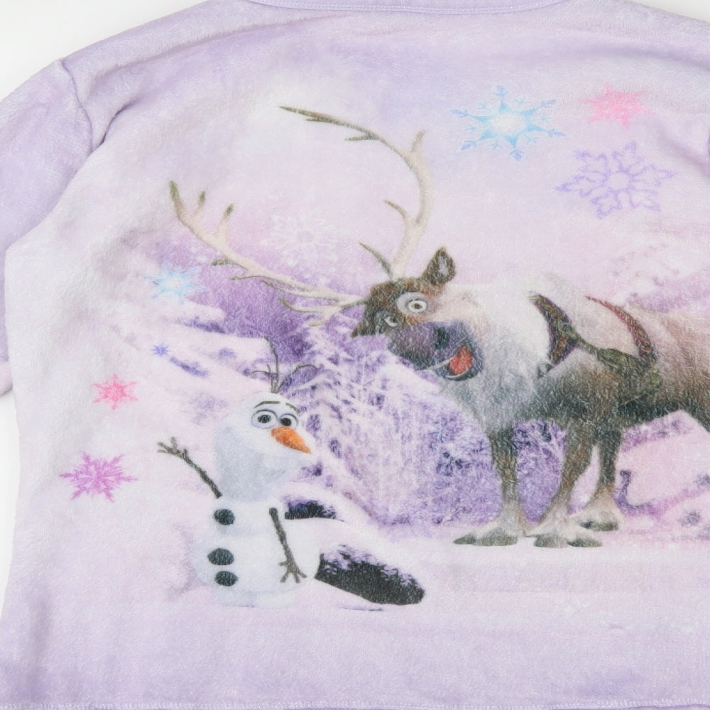 George Girls Purple Animal Print  Top Pyjama Top Size 11-12 Years
