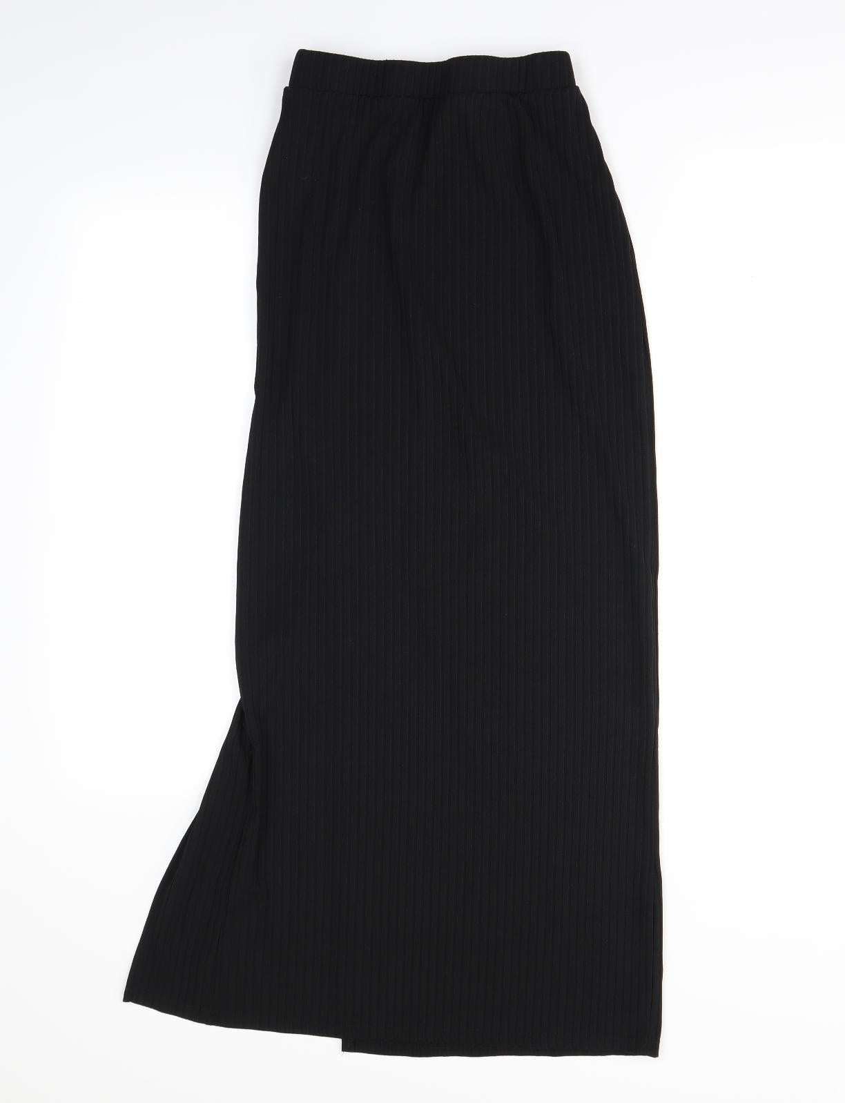 Girls black maxi skirt best sale